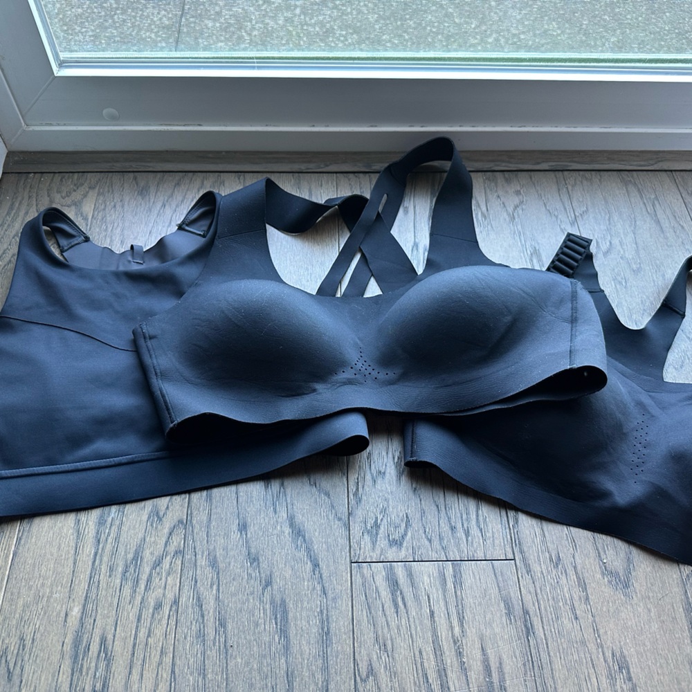 Brooks Athletic Black Sports Bras